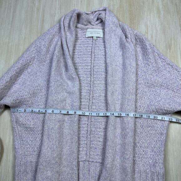 Anthropologie Angel of the North Pink Alpaca Blend Chauvet Oversized Cardigan XS - Picture 9 of 13